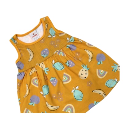 Vestido Cavado Estampado 36710 - Brandili 