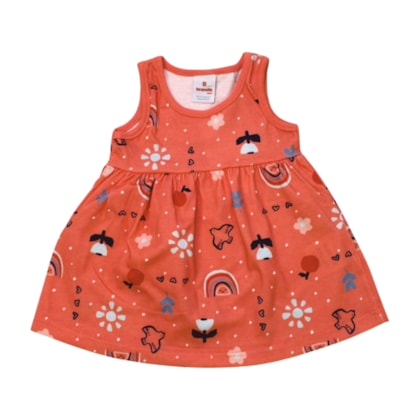 Vestido Cavado Estampado 36710 - Brandili  