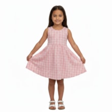 Vestido Cavado Estampado Corações 314657 - Rovitex