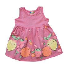 Vestido Cavado Estampado Frutas 26108 - Brandili 