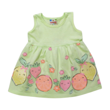 Vestido Cavado Estampado Frutas 26108 - Brandili 