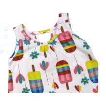 Vestido Cavado Estampado Picolé 1001238 - Kyly