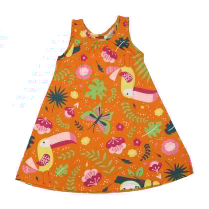 Vestido Cavado Estampado Tucano 1001266 - Kyly