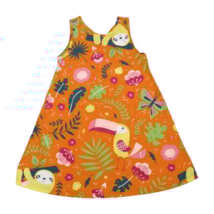 Vestido Cavado Estampado Tucano 1001266 - Kyly