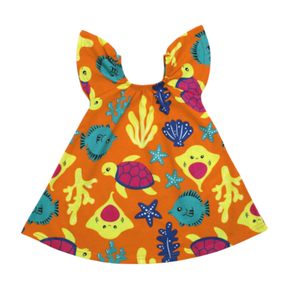 Vestido Ciganinha Estampado 112568 - Kyly