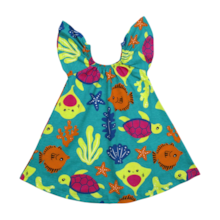 Vestido Ciganinha Estampado 112568 - Kyly