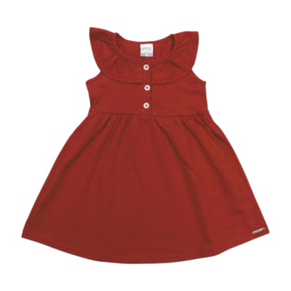 Vestido com Botões A0166 - Alakazoo 