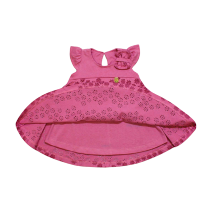 Vestido com Lazie e Laço no Ombro - Angerô