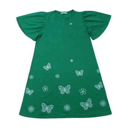 Vestido Estampa Borboletas 11997 - Tiny Joy