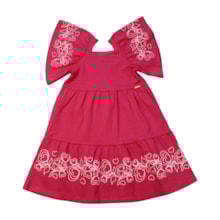Vestido Estampa Corações 24186 - Rollu