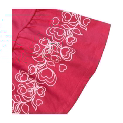 Vestido Estampa Corações 24186 - Rollu