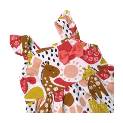 Vestido Estampado Bichos 1000979 - Kyly 