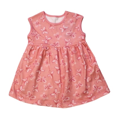 Vestido Estampado Borboletas 26845 - Brandili