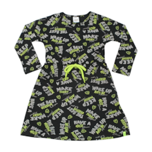 Vestido Estampado com Elástico 231632 - Elian