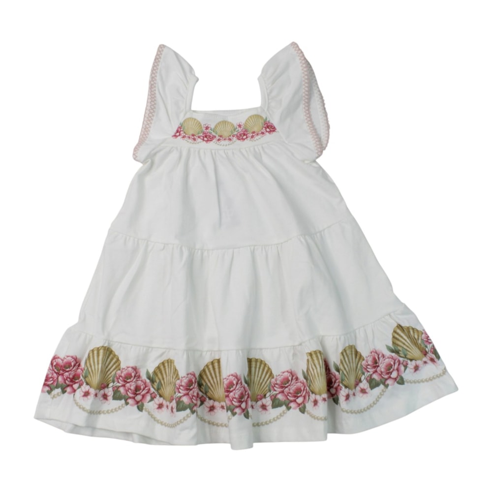Vestido Estampado Conchas 2001996 - Milon