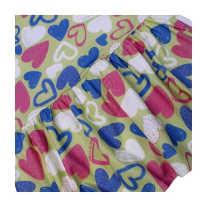 Vestido Estampado Corações 26671 - Brandili