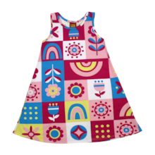 Vestido Estampado Flores 1001000 - Kyly