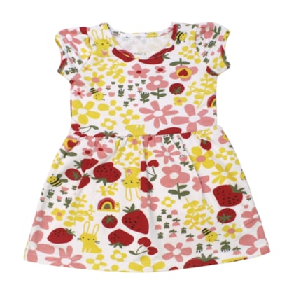 Vestido Estampado Flores 12820 - Boca Grande