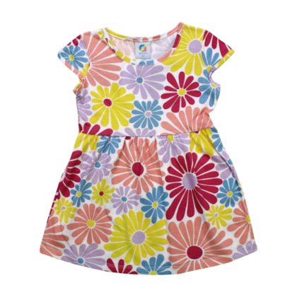 Vestido Estampado Flores 60436 - Alenice 