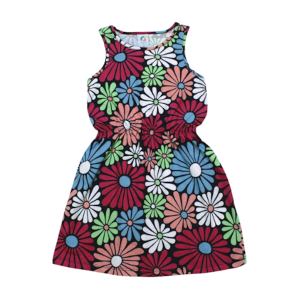 Vestido Estampado Flores 60456 - Alenice 