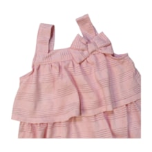 Vestido Jacquard com Babado e Laço 04592 - Dila