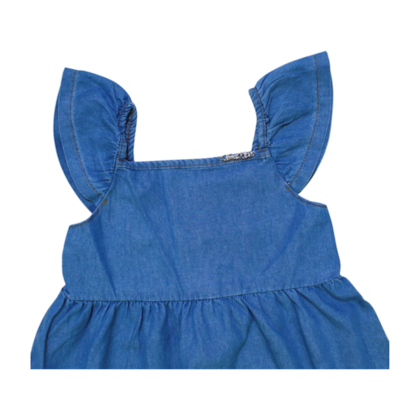 Vestido Jeans Cavado 8822 - Time Kids