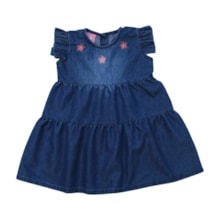 Vestido Jeans Flor 2108 - Petit Tathi