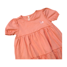 Vestido Manga Curta Bordado Flor C81090 - Cativa