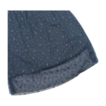 Vestido Manga Curta com Tule S80310 - 4You