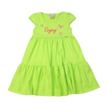 Vestido Manga Curta Estampa Enjoy 11888 - Kaiani