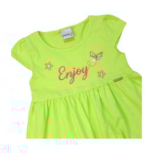 Vestido Manga Curta Estampa Enjoy 11888 - Kaiani