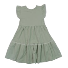 Vestido Manga Curta Estampa Flor 2001752 - Milon