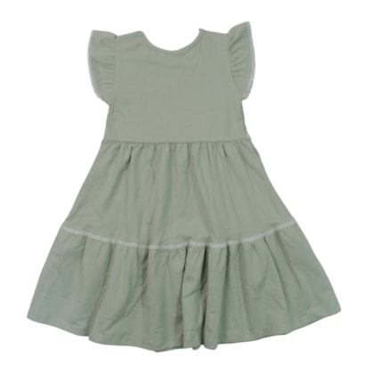 Vestido Manga Curta Estampa Flor 2001752 - Milon