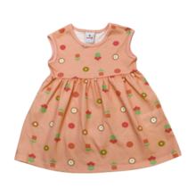 Vestido Manga Curta Flores  55710 - Brandili