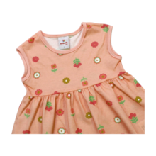 Vestido Manga Curta Flores  55710 - Brandili