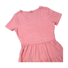 Vestido Manga Curta Liso C81211 - Cativa 