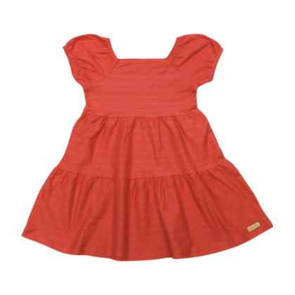 Vestido Manga Curta Trabalhada 46035 - Kely Kety