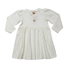 Vestido Manga Longa Plush Glitter 9602 - Livy