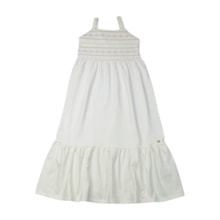 Vestido Midi Bordado Flores 12002 - Tiny Joy