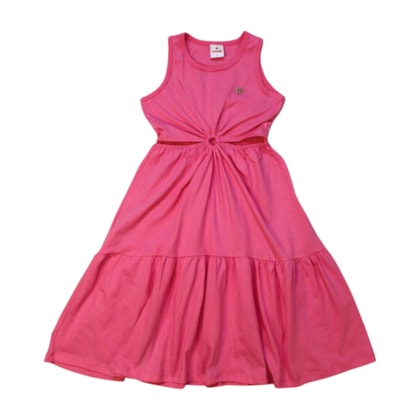 Vestido Midi Liso 26608 - Brandili 