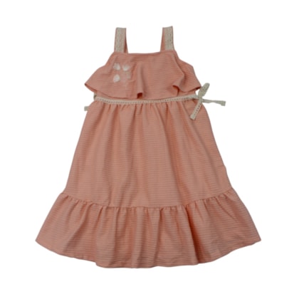 Vestido Midi Trabalhado com Renda 37473 - Angerô