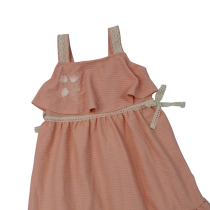Vestido Midi Trabalhado com Renda 37473 - Angerô