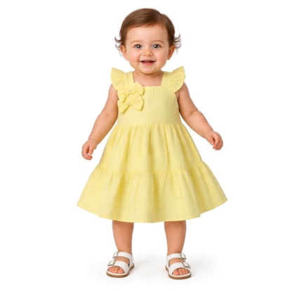 Vestido Tecdo Laços 2265 - Carol e Dani