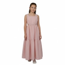 Vestido Tecido com Abertura 957B - Lit