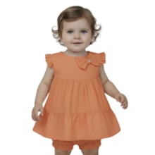 Vestido Tecido Laço com Calcinha 2 Peças 2304A - Carol e Dani