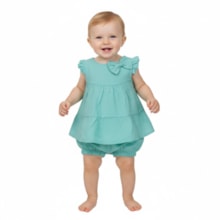 Vestido Tecido Laço com Calcinha 2 Peças 2304B - Carol e Dani