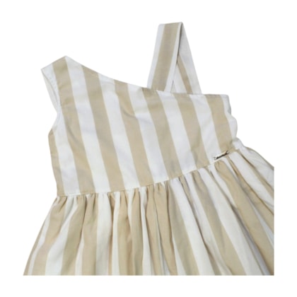 Vestido Tecido Listrado 405632 - Vrasalon 