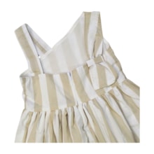 Vestido Tecido Listrado 405632 - Vrasalon