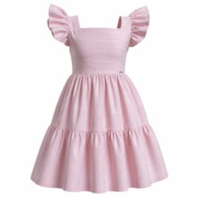 Vestido Tecido Listrado com Lurex  425637 - Vrasalon
