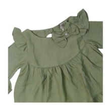 Vestido Tecido Manga Longa Laço 2223 - Carol e Dani
